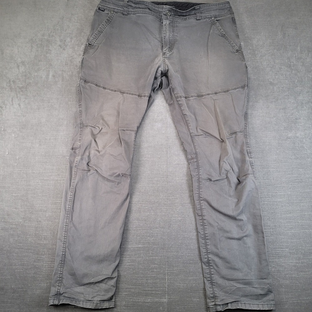 Kuhl Free Generatr Pants Mens 38x31 Gray Straight Leg Outdoor Utility Cargo